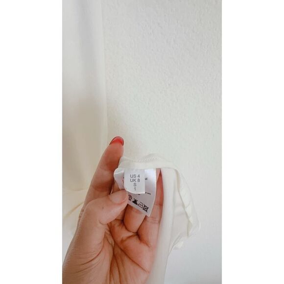 sleep with jacques francine slip dress white size 1 (US4) - Picture 11 of 13